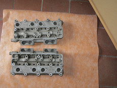 Parts for sale 8V Fiat/Siata competition cylinder heads and more