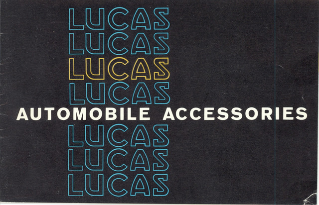                         1954  lucas accessories
            