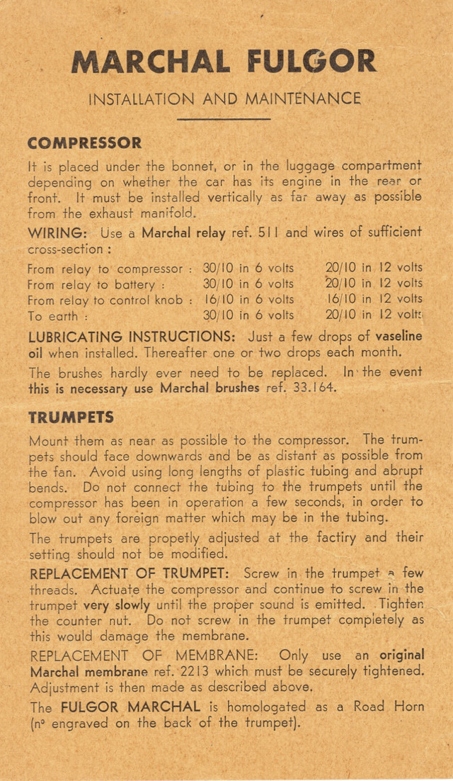                         1954  marchal fulgor e.
            