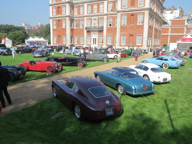                         Siata 8V berlinetta 208 CS at St James Concourse of Elegance
            