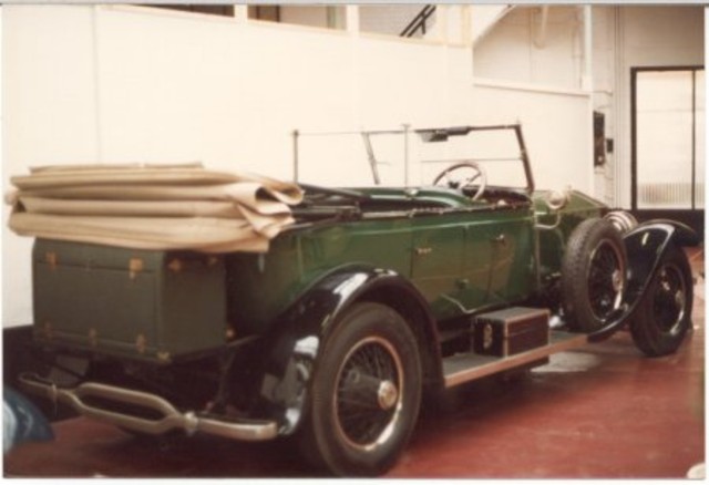                         rr silver ghost oxford tourer   1922 w
            